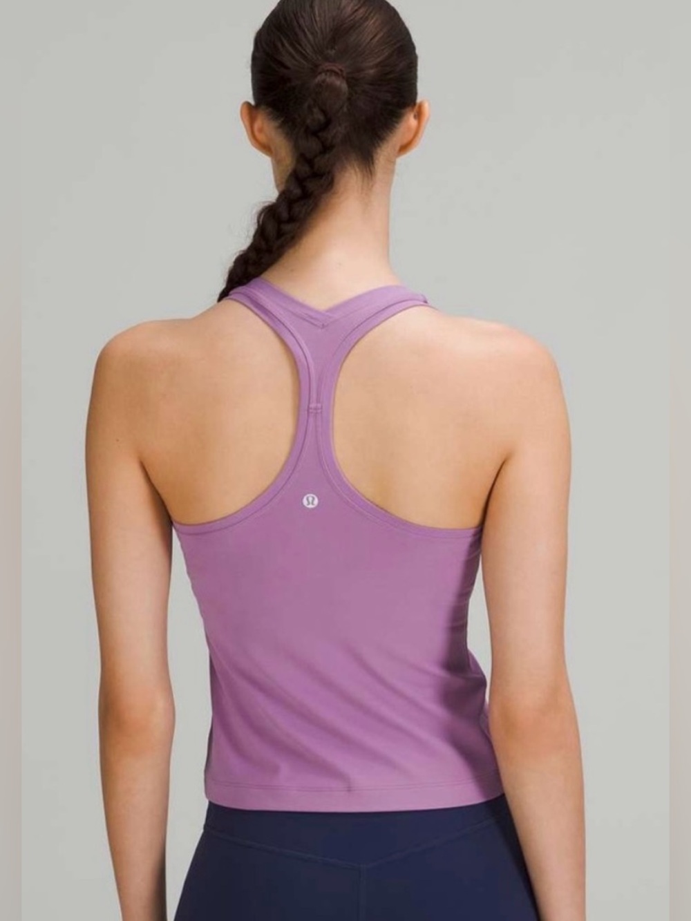 lululemon athletica Purple Racerback Tank Top